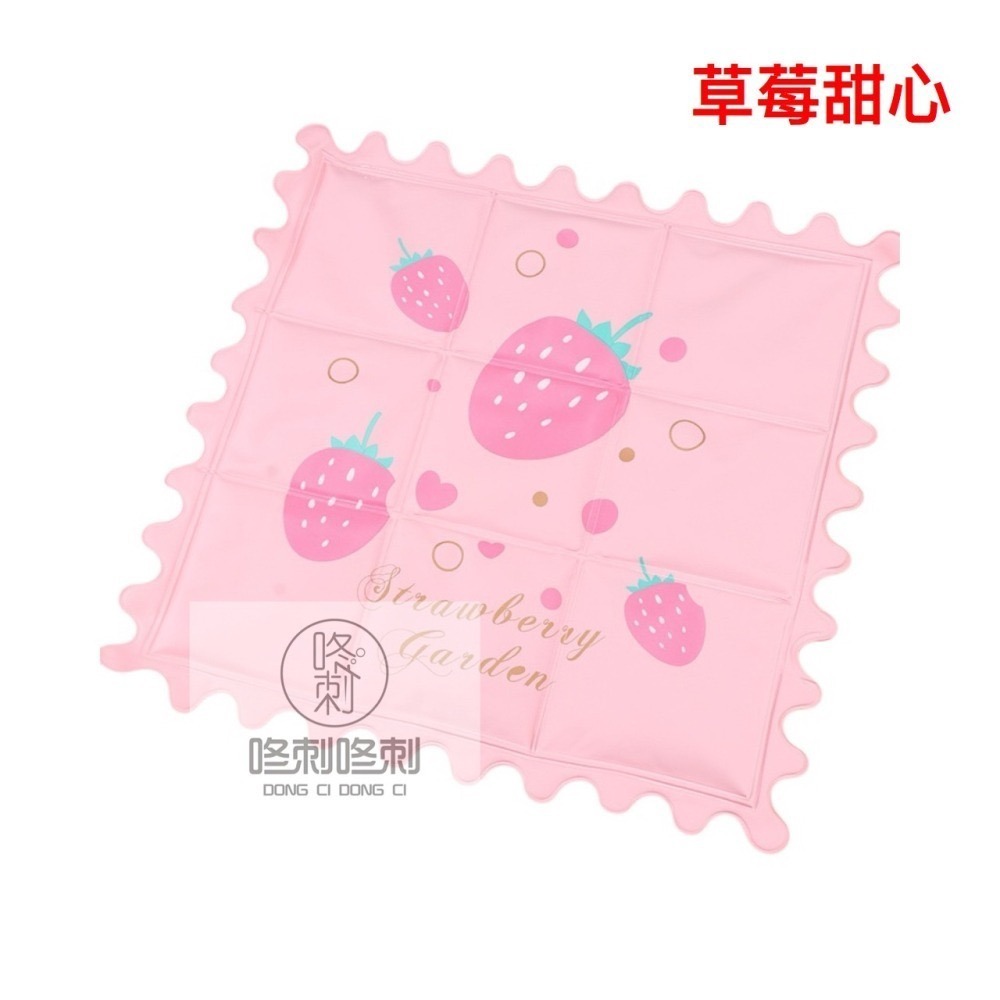 咚刺咚刺 夏日清涼墊 冰涼墊 散熱墊 刺蝟用品-細節圖6