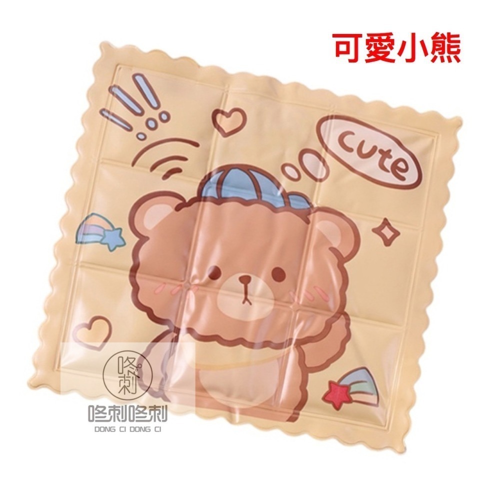 咚刺咚刺 夏日清涼墊 冰涼墊 散熱墊 刺蝟用品-細節圖7