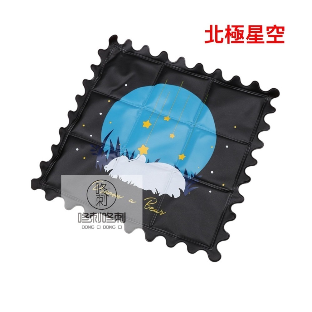 咚刺咚刺 夏日清涼墊 冰涼墊 散熱墊 刺蝟用品-細節圖9