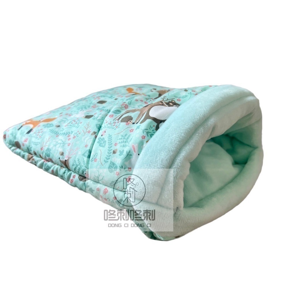 咚刺咚刺 刺蝟秋冬新款加厚鋪棉睡袋 刺蝟窩 刺蝟睡袋 刺蝟小屋 保暖睡袋 蜜袋鼯-細節圖5