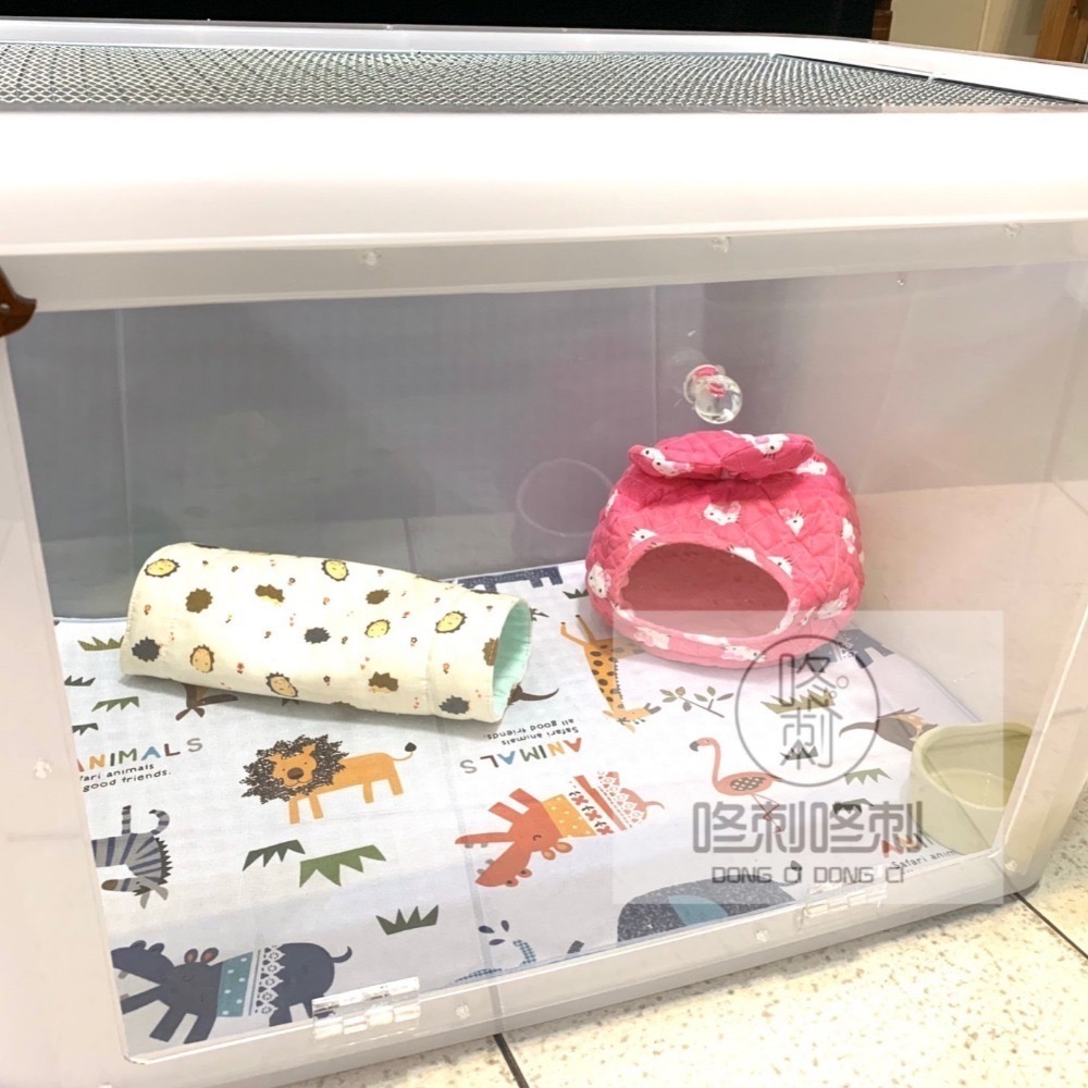 咚刺咚刺 改造整理箱 改造刺蝟宅 刺蝟飼養箱 110L 整理箱-細節圖4
