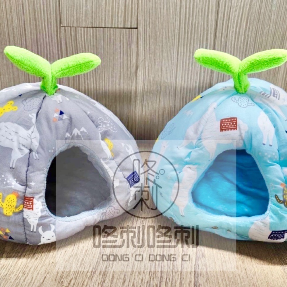 咚刺咚刺 南瓜窩 造型窩 加厚鋪棉 刺蝟窩 睡袋 保暖睡袋刺蝟用品-細節圖3