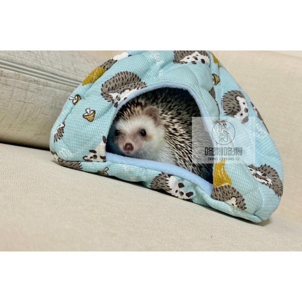 咚刺咚刺 蒙古包 冬夏兩用窩 睡袋 睡窩 刺蝟窩 保暖窩 刺蝟 蜜袋鼯 鼠鼠 刺蝟小屋 睡袋-細節圖7