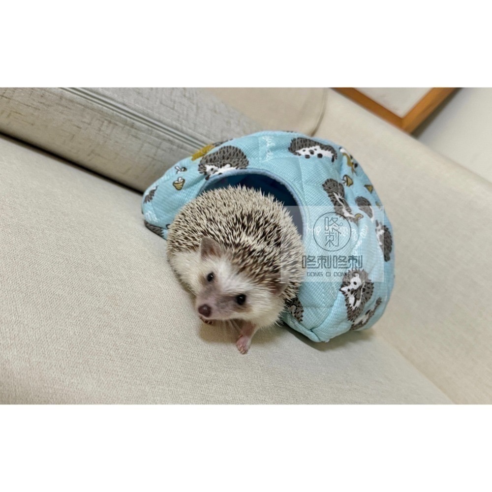 咚刺咚刺 蒙古包 冬夏兩用窩 睡袋 睡窩 刺蝟窩 保暖窩 刺蝟 蜜袋鼯 鼠鼠 刺蝟小屋 睡袋-細節圖8
