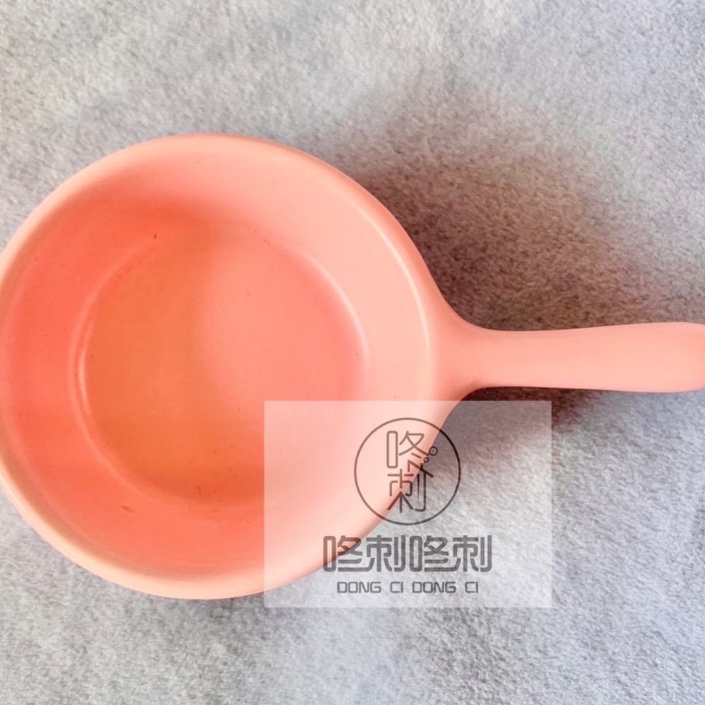 咚刺咚刺 單柄瓷碗 刺蝟瓷碗 倉鼠瓷碗 食盆 可愛造型瓷碗 馬卡龍色系 倉鼠 刺蝟 黃金鼠-細節圖4