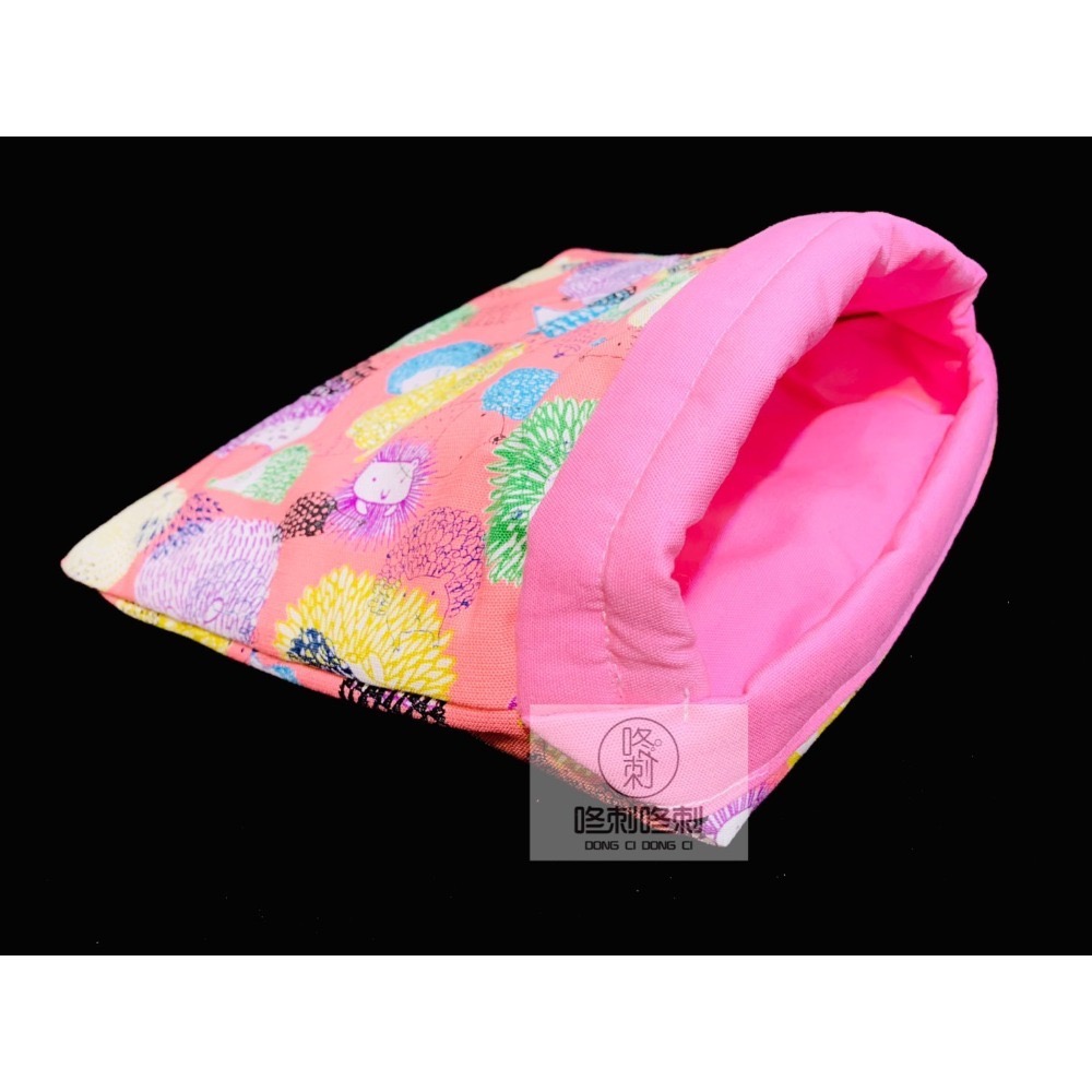 現貨 刺蝟花布-塗鴉粉