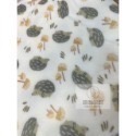 咚刺咚刺 法蘭絨 嬰兒絨 紗布巾 蜜袋鼯 刺蝟 保暖小被 布料-規格圖11