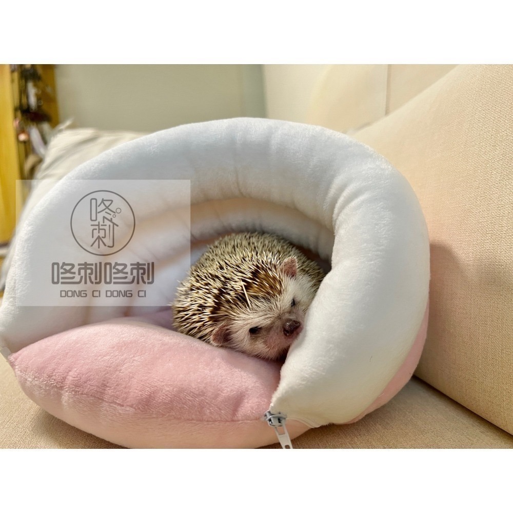 咚刺咚刺 毛毛蟲窩 刺蝟 睡窩 冬窩 睡袋-細節圖5