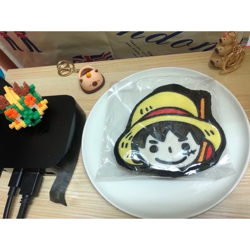 全新品🌐限量商品 航海王/海賊王 快閃店 Q版魯夫飲料提袋&五檔行李安全束帶-細節圖7