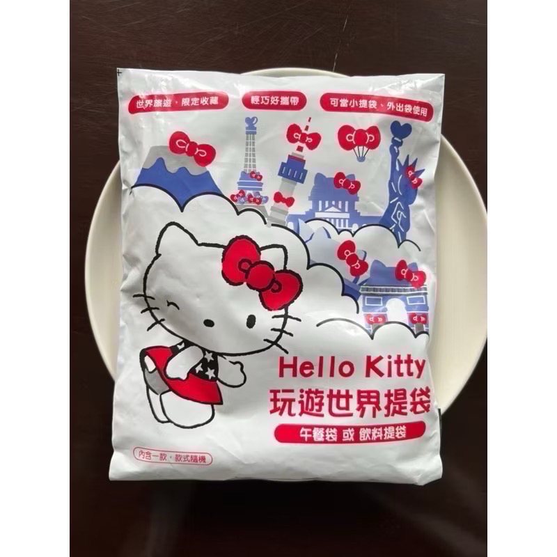 全新品❤️ 7-11 hello kitty系列聯名Anna sui 安娜蘇/貓福珊迪/經典造型絨毛零錢包/環遊世界提-細節圖4