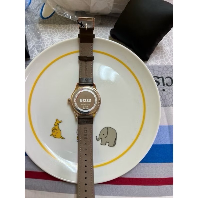 全新品⌚️出清價 BOSS 經典 男錶/女錶 美國🇺🇸購入 有禮盒 送禮 情人節 生日禮物🎁首選 ❤️深咖色-細節圖7