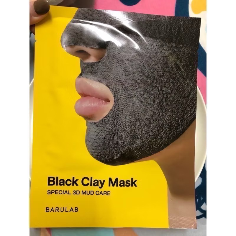 全新品🍬 面膜BARULAB 七合一全效火山泥毛孔吸塵器 Black Clay Mask 使用期限：2027/04-細節圖2