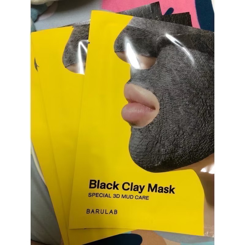 全新品🍬 面膜BARULAB 七合一全效火山泥毛孔吸塵器 Black Clay Mask 使用期限：2027/04-細節圖3