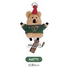 全新品🦘7-11 矮袋鼠🇰🇷限量DINOTAENG QUOKKA絨毛護士夾 票卡套 陶瓷便當盒‼️預購商品6月下-規格圖9