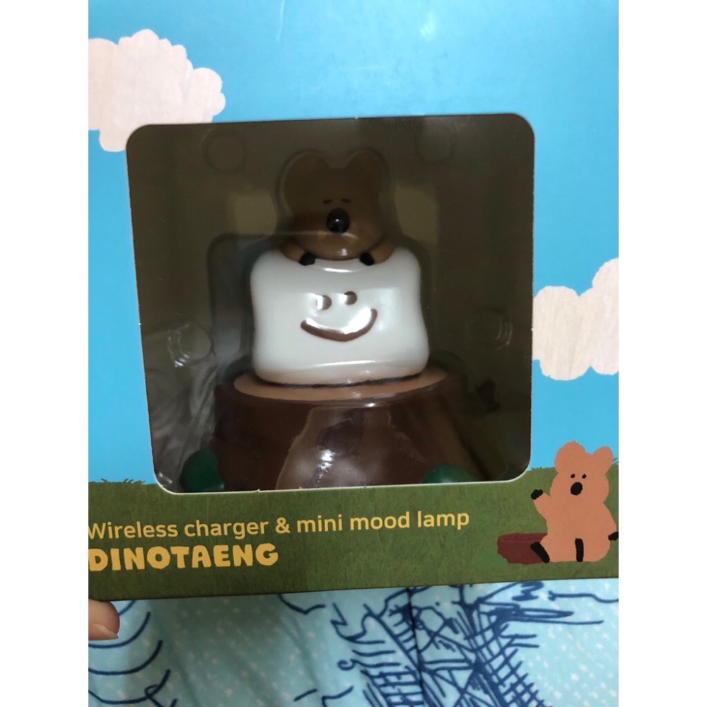 全新品🍎現貨🔥韓國🇰🇷文創商品 Dinotaeng Quokka 3in1設計 結合情境小夜燈&可愛擺飾🥰手機-細節圖2