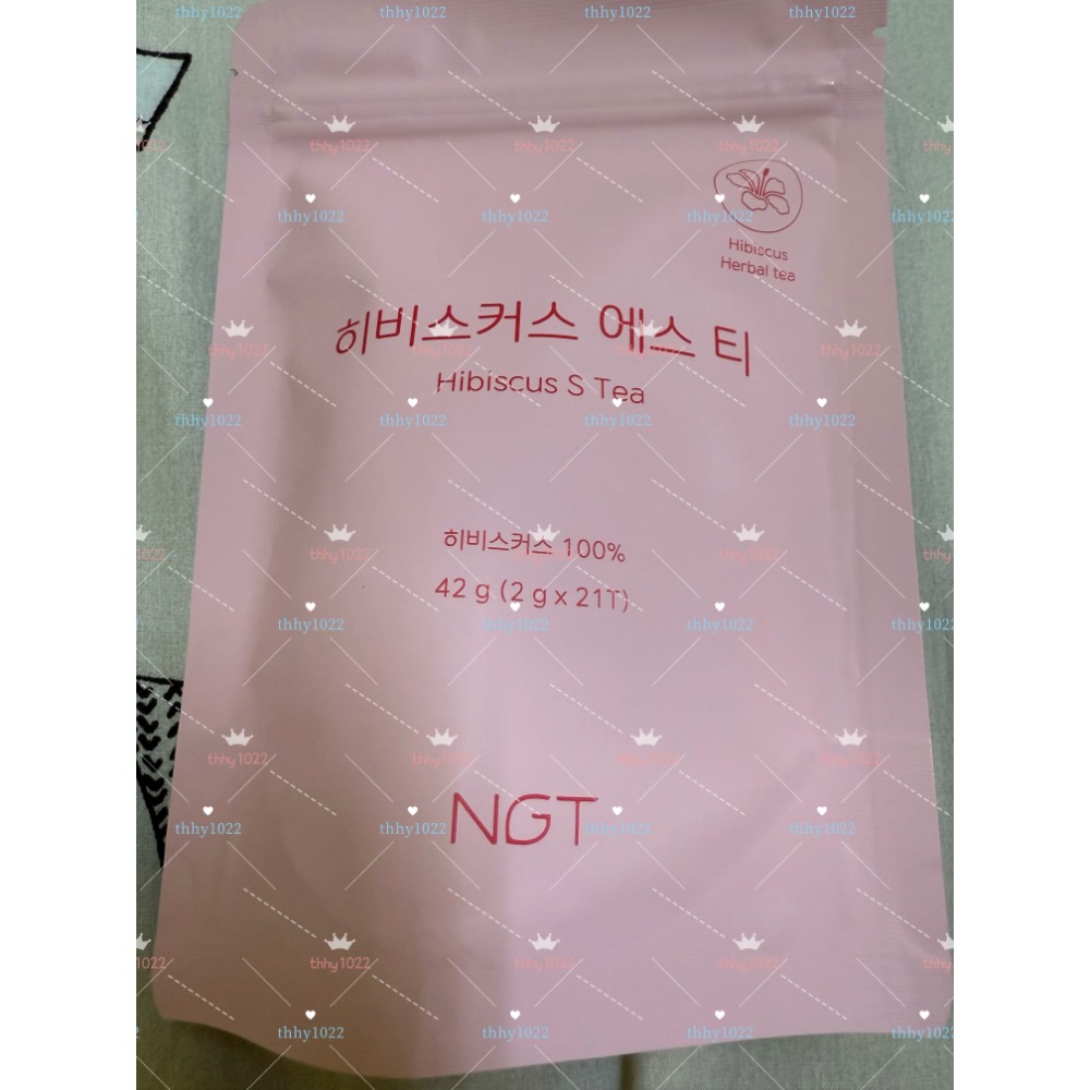 全新品🇰🇷隔日到貨 韓國NGT 洛神花茶 南瓜茶🎃2g（1袋21入）使用期限：2027/03-06-細節圖3