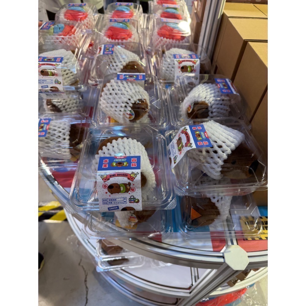 全新品🐶✨最後現貨🔥 台灣百味快閃店 ✨貓貓蟲 奇異果咖波9cm絨毛吊飾 奇異果咖波 11cm奇異果狗狗 娃娃-細節圖3