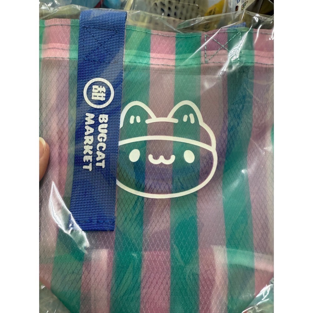 全新品🐶貓貓蟲咖波台灣🇹🇼百味咖波市場茄芷袋 手提袋 飲料袋 零錢包 耳機包 小小包-細節圖4