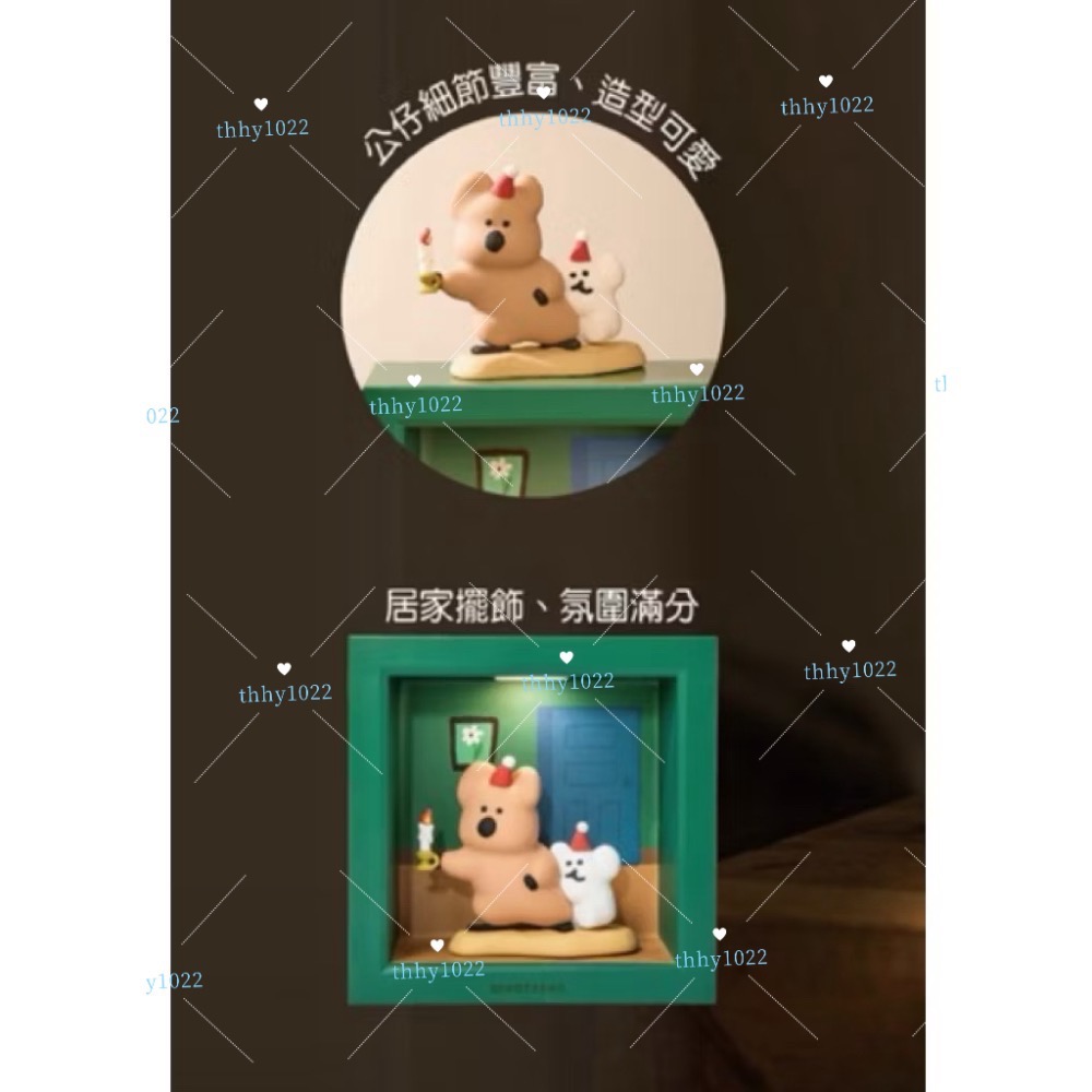 已售出❤️全新品🦘7-11 Dinotaeng 相框磁吸燈 超可愛短尾矮袋鼠 呆萌町療癒小夜燈 桌面擺飾 🖼️-細節圖2