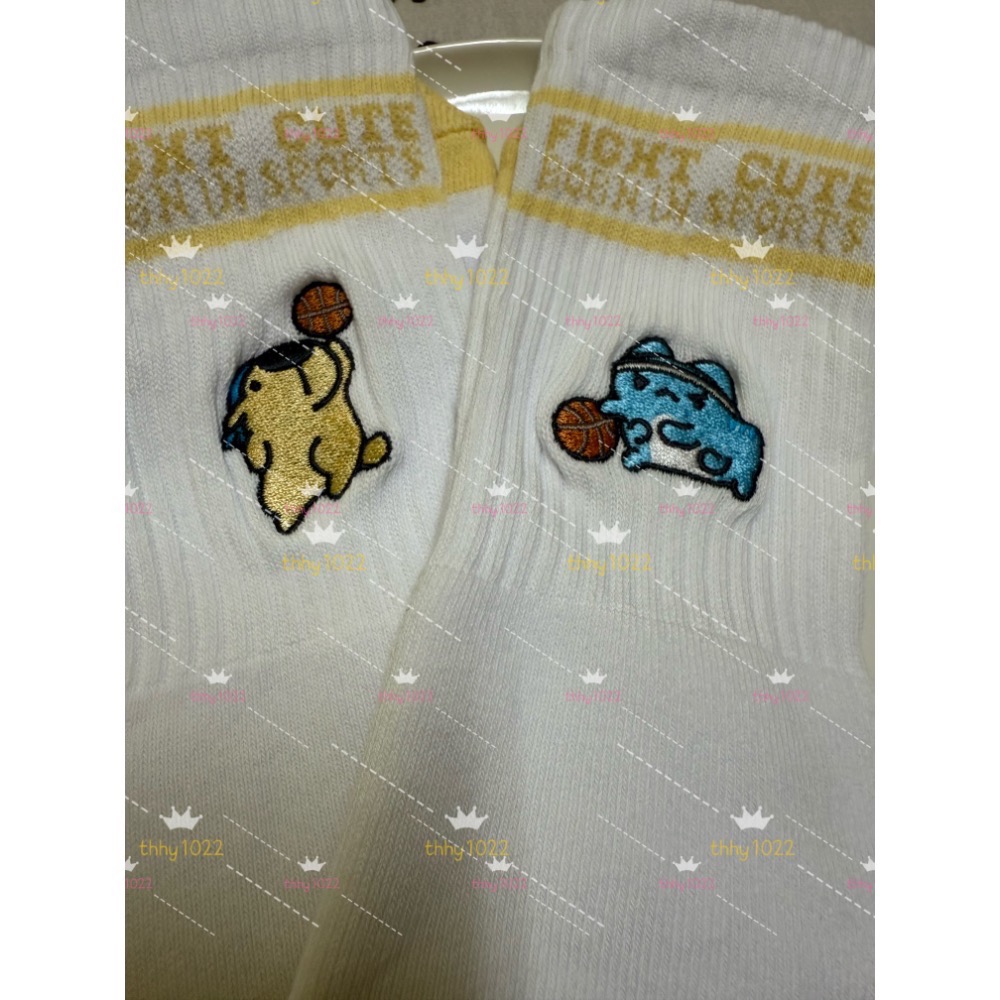 全新品🐶現貨🔥7-11運動襪🧦✨單售✨貓貓蟲咖波 動感出擊 咖波長襪 排球款、籃球款、棒球款⚾️-規格圖5