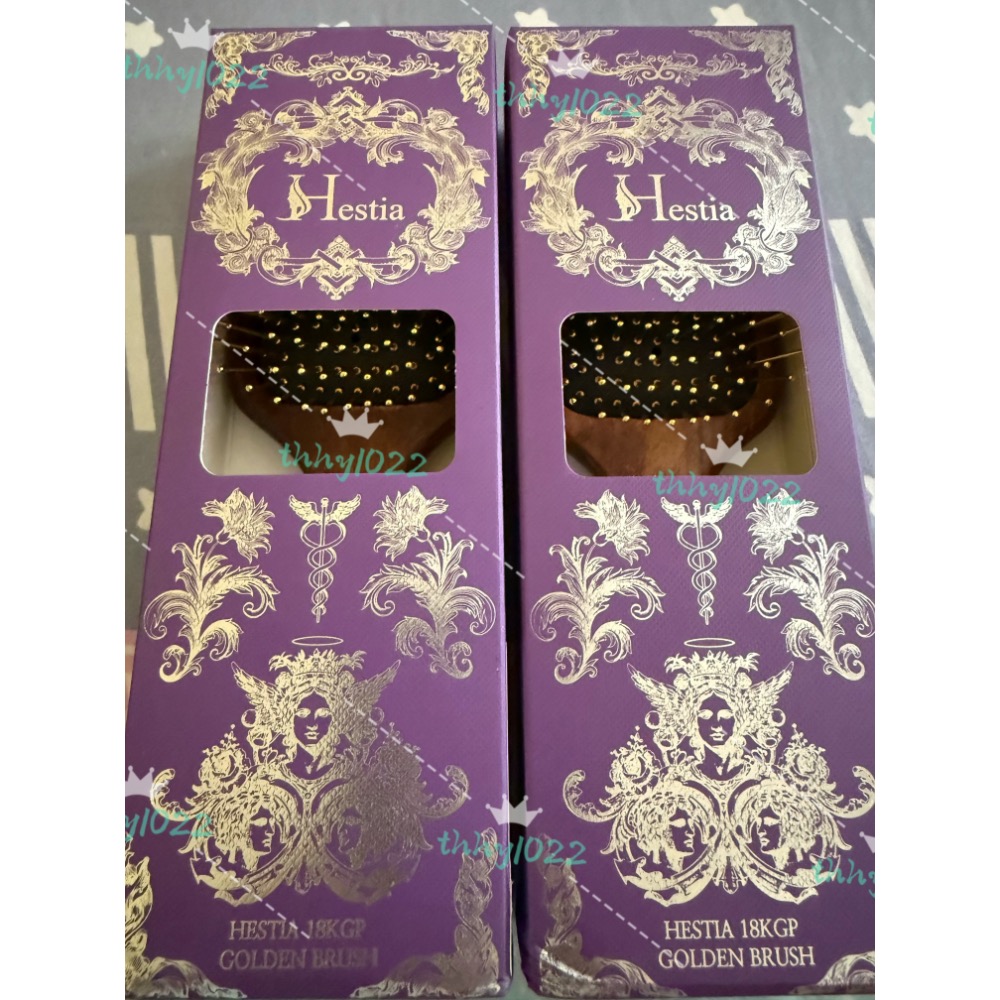 全新品🍧🇰🇷韓國 HESTIA 黃金頭皮氣墊健康梳子 蓬鬆頭髮、幫助髮絲柔順有光澤、強健髮根