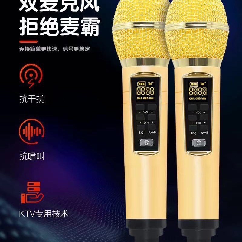 台灣合格認證SDRD309升級版KEI K08 藍芽木紋音響行動KTV卡拉ok音響-細節圖3
