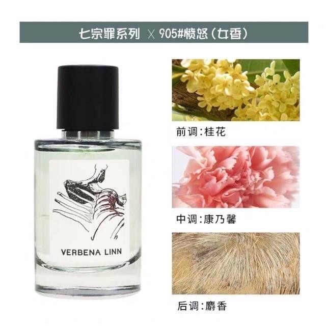 ￼verbena Linn 現貨到 七宗罪香水50ml，平價香水，懶惰 憤怒 嫉妒 傲慢-細節圖7