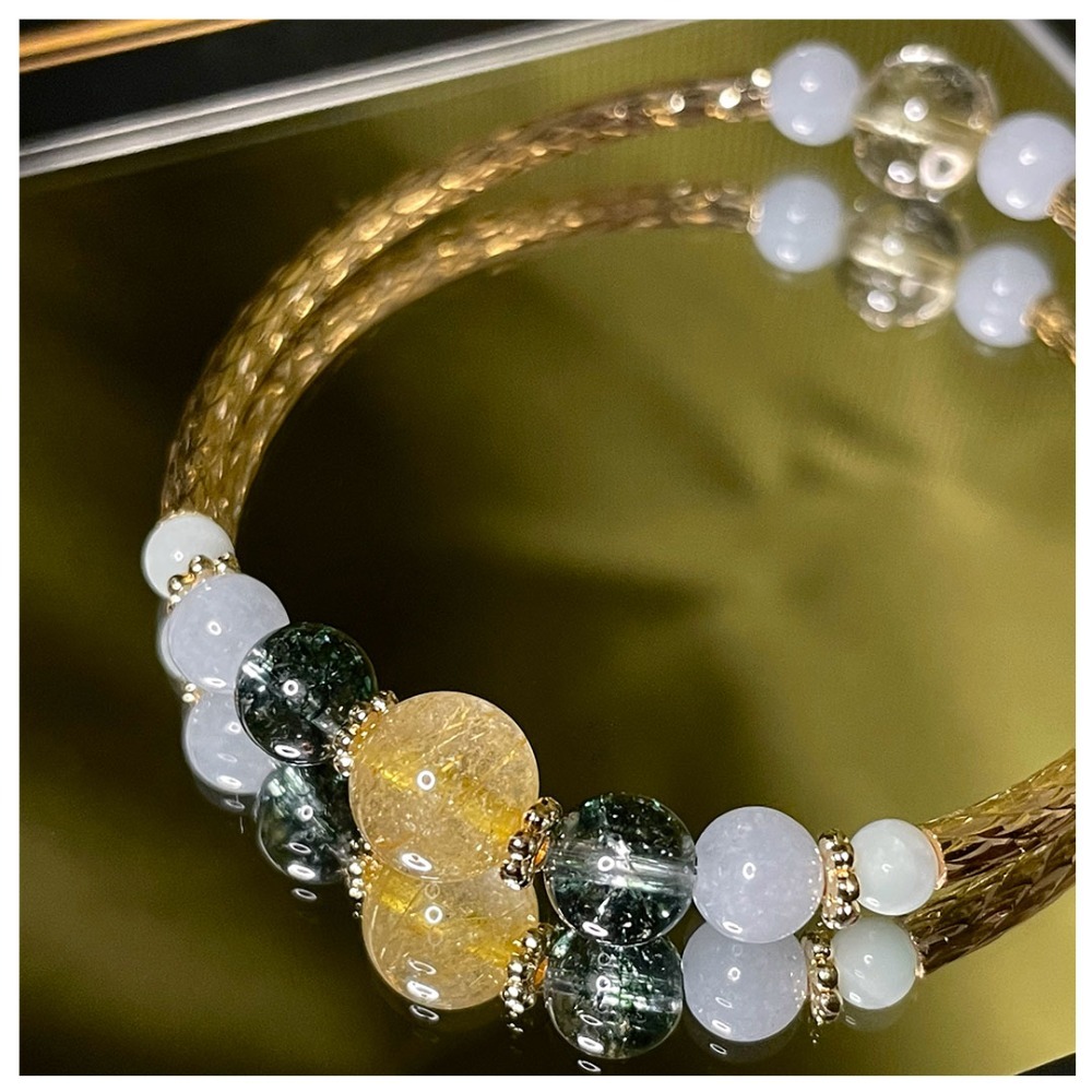 精選手作現貨-【緣緣水晶】晨曦初露 | 開運手鍊｜生日禮物｜聖誕禮物｜情人禮物｜旺事業｜貴人運｜聚財｜Y051-細節圖2