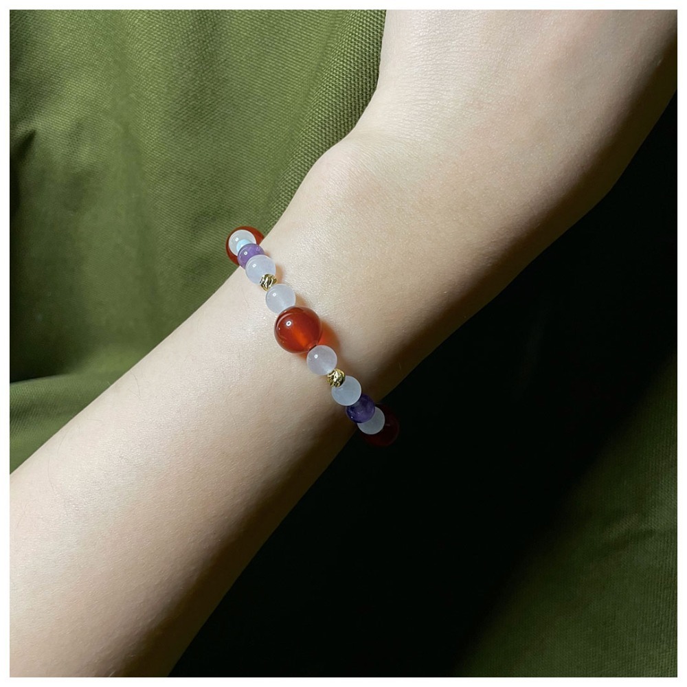 精選手作現貨-【緣緣水晶】時間治療師 | 開運手鍊｜生日禮物｜聖誕禮物｜情人禮物｜緩解婦科｜幫助睡眠｜舒緩壓力｜Y056-細節圖3