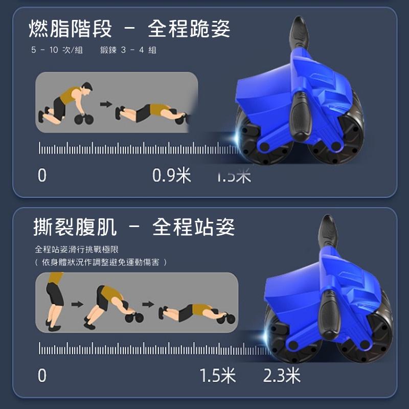 【Rising】(摩托健腹輪)摩托輪 健腹滾輪 健身滾輪 靜音滾輪 滾輪健腹輪 健美輪 巨輪 坦克健腹輪 人魚馬甲線-細節圖7