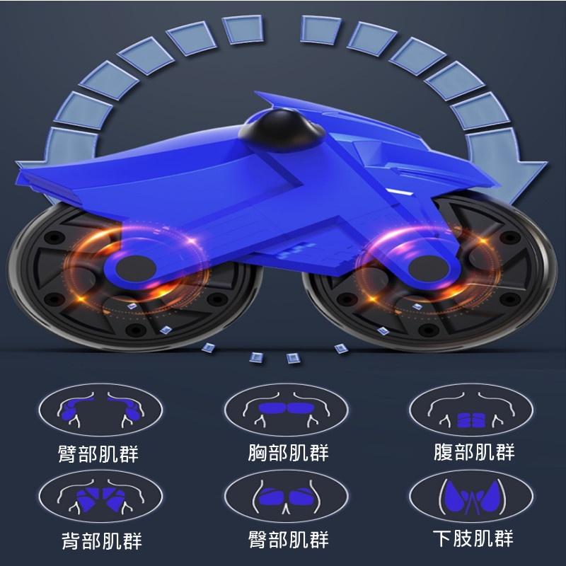 【Rising】(摩托健腹輪)摩托輪 健腹滾輪 健身滾輪 靜音滾輪 滾輪健腹輪 健美輪 巨輪 坦克健腹輪 人魚馬甲線-細節圖8