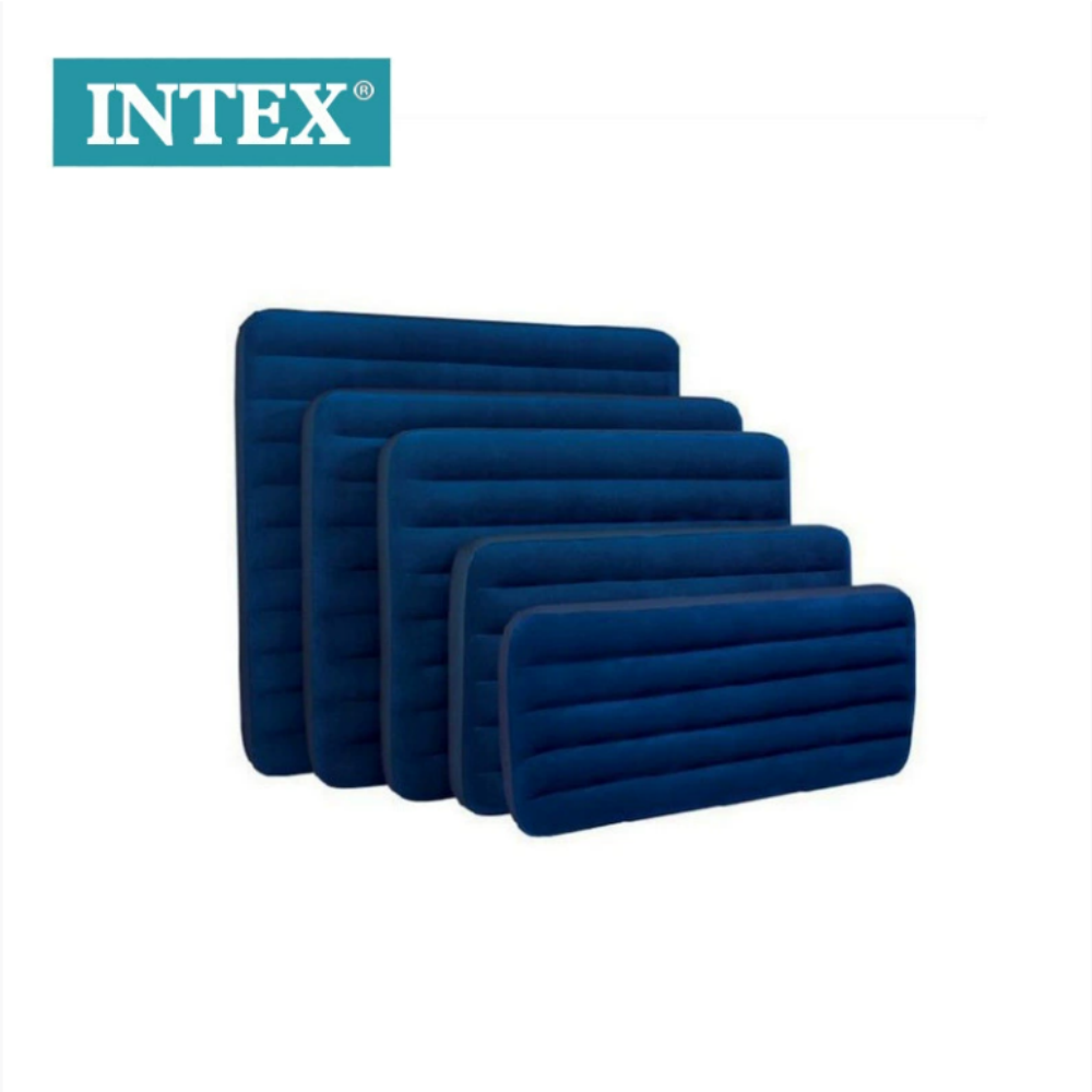 【7-ELEVEN 門市團購】美國品牌intex 植絨充氣床 單人加大 雙人床墊 充氣床墊 充氣床 氣墊床 休閒床墊-細節圖2