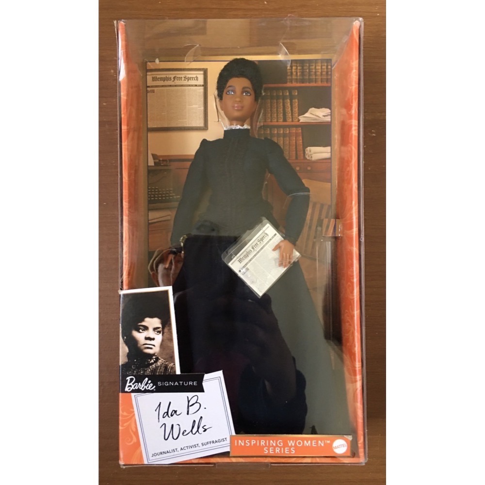 芭比娃娃－Ida B. Wells Barbie Doll，優惠價1250元不含郵-細節圖3