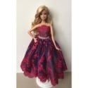 芭比娃娃手工刺繡蕾絲澎澎裙洋裝，單款優惠價100元不含郵-規格圖5
