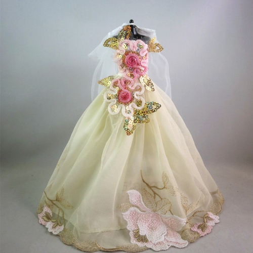 芭比娃娃婚紗禮服No.189，優惠價135元不含郵