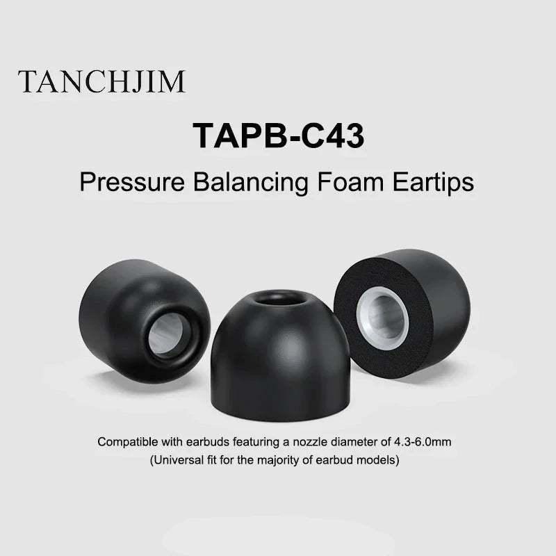 現貨【天使吉米】TANCHJIM T-C43 氣壓平衡海棉套｜記憶海棉套 隔音降噪 入耳式耳機 耳套 耳塞-細節圖2