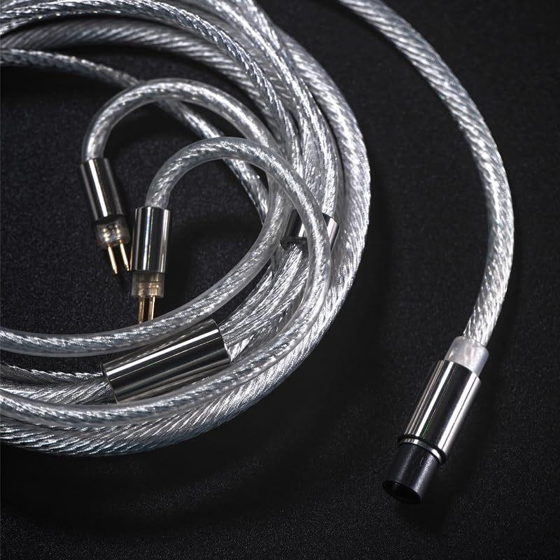 現貨【天使吉米】TANCHJIM Cable X銅鍍銀可換接頭升級線｜APP調音｜3.5mm｜4.4平衡｜USB-C-細節圖2