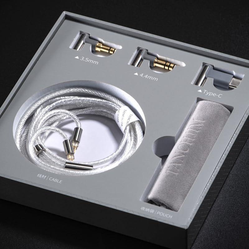 現貨【天使吉米】TANCHJIM Cable X銅鍍銀可換接頭升級線｜APP調音｜3.5mm｜4.4平衡｜USB-C-細節圖4