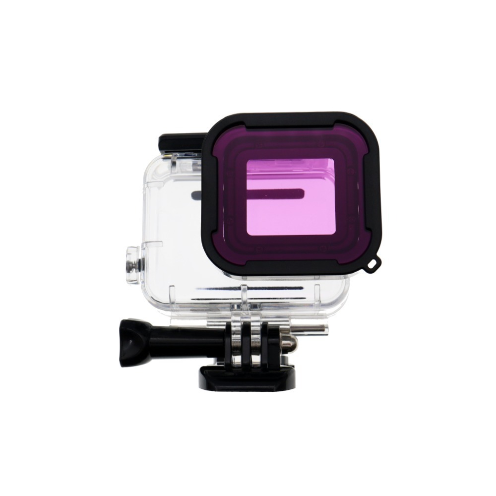 需統編請備註 GOLAB GoPro 5/6/7 Black 原廠防水殼專用濾鏡  洋紅色 潛水 玩水 防水殼 潛水-細節圖4