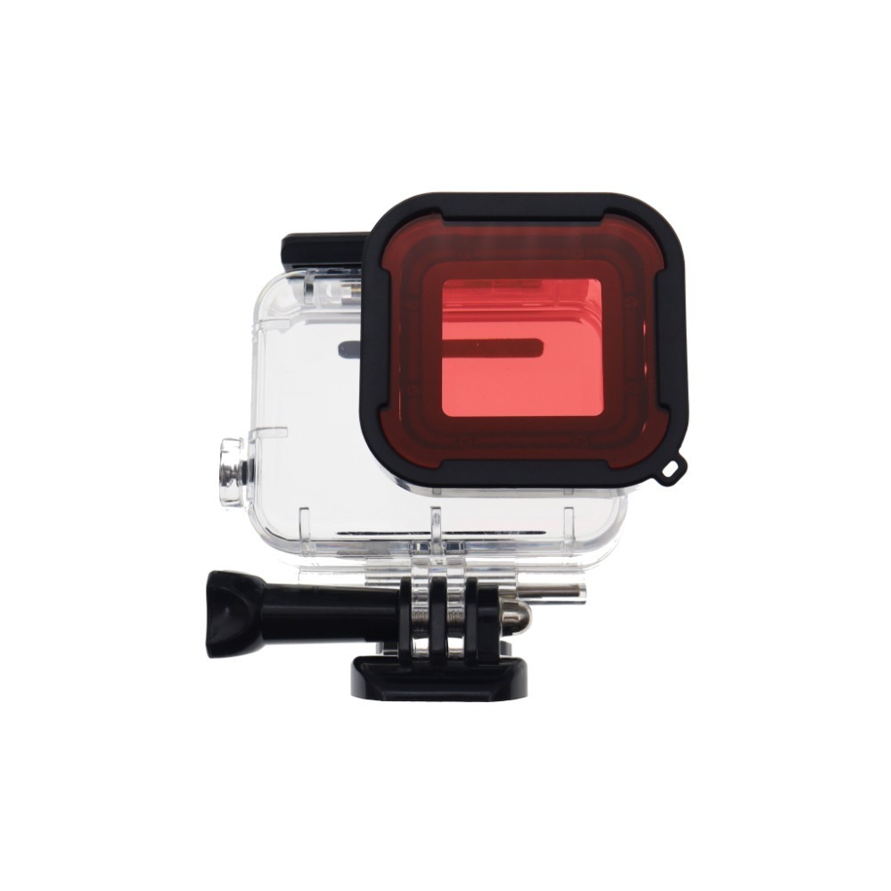 需統編請備註 GOLAB GoPro 5/6/7 Black 原廠防水殼專用濾鏡 紅色 潛水 玩水 防水殼 潛水-細節圖4