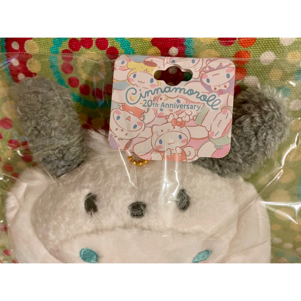 奶油點心兔：2022年大耳狗喜拿變裝帕恰狗造型絨毛玩偶吊飾-細節圖2