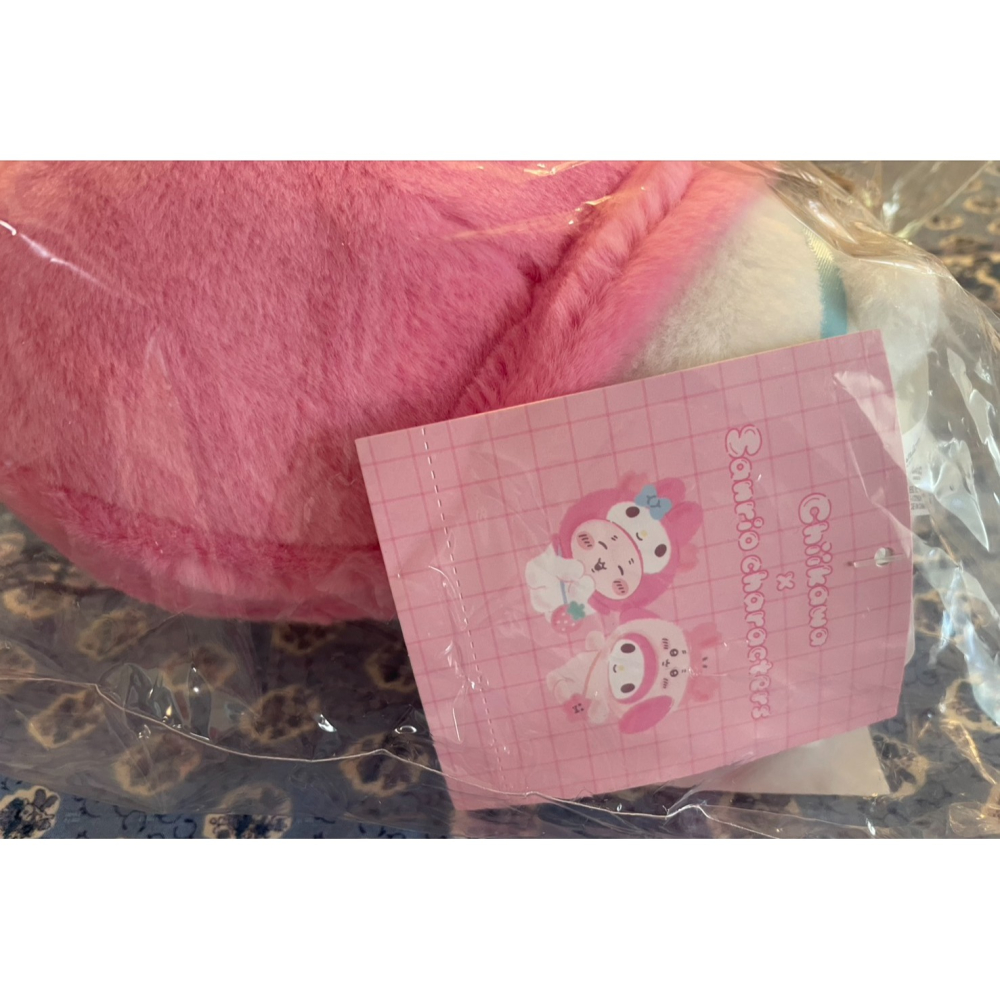 奶油點心兔~吉伊卡哇三麗鷗聯名，古本屋變裝美樂蒂大娃/絨毛玩偶-細節圖4