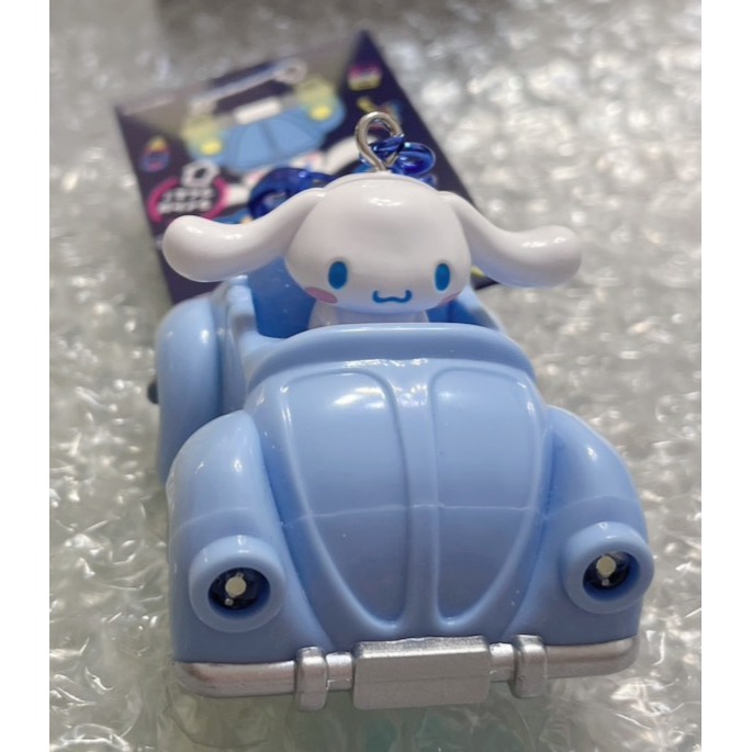 奶油點心兔~日本全新正版三麗鷗商品，大耳狗開小車車手電筒鑰匙圈第二代-細節圖5