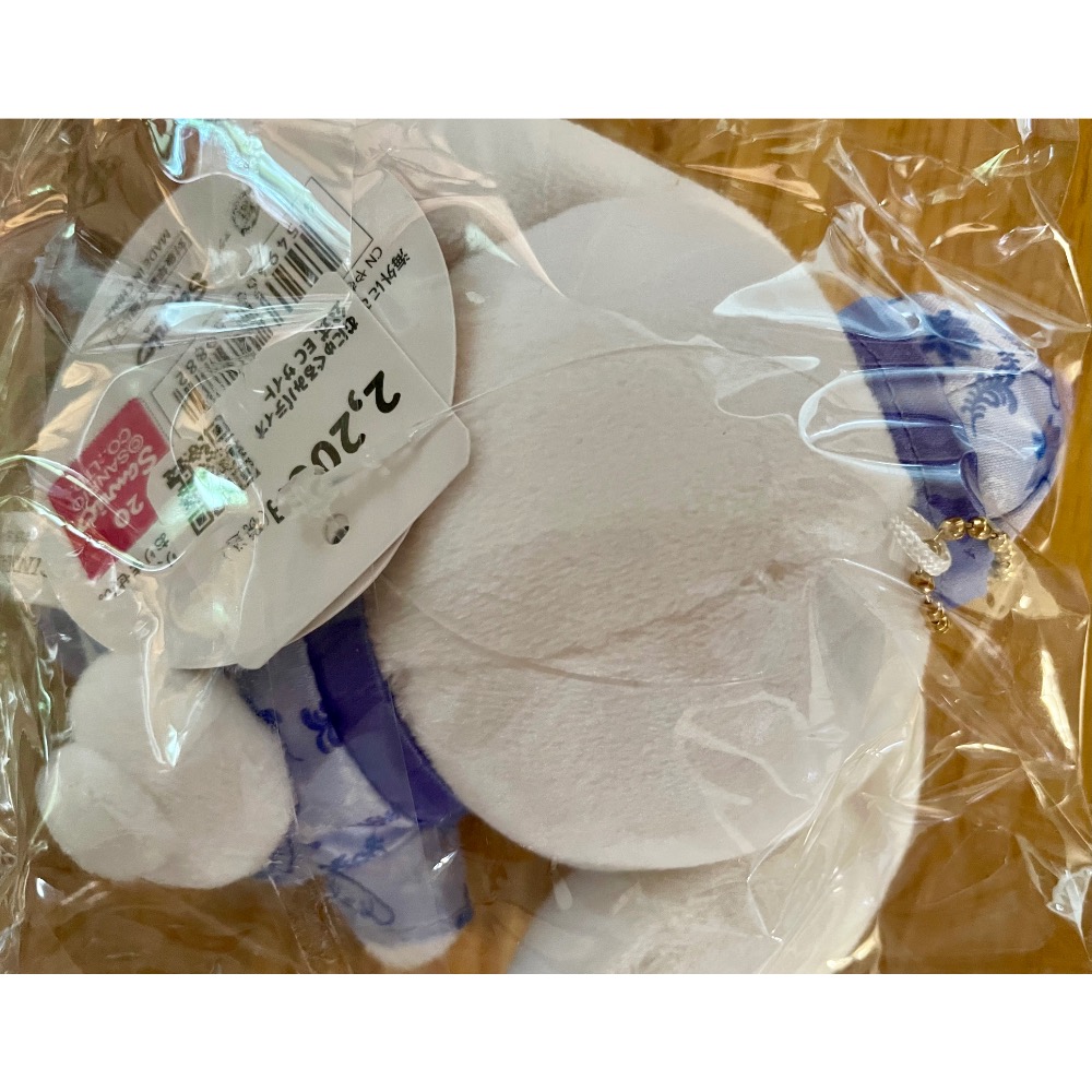 奶油點心兔：日本限定販售，中華風系列大耳狗中式服裝吊飾娃娃-細節圖5