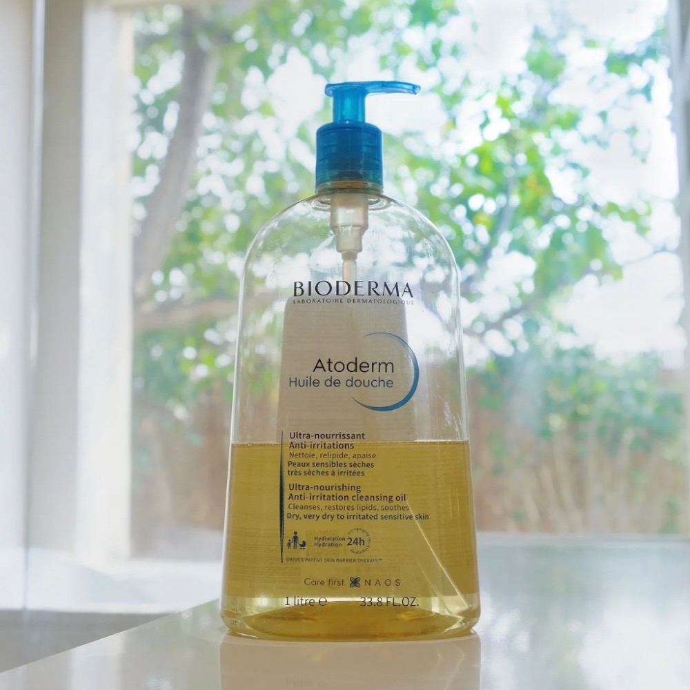 BIODERMA 舒益輕沐浴油1L-細節圖5
