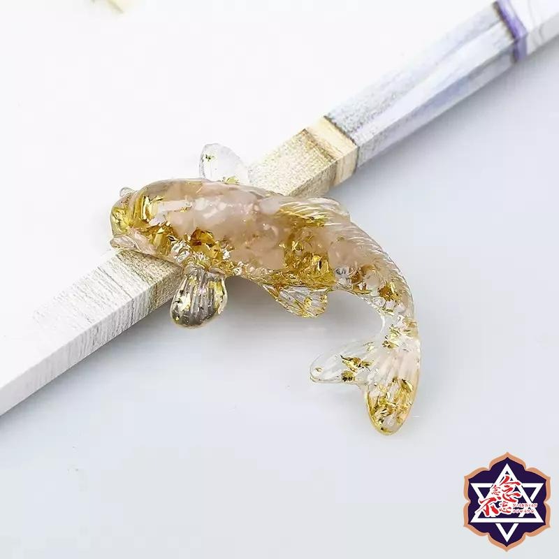 [水晶專賣24h出貨] 天然水晶 水晶小魚擺飾 水晶碎石 擺件 能量 晶石 水晶 風水 財運 魚缸 水晶療癒-細節圖5