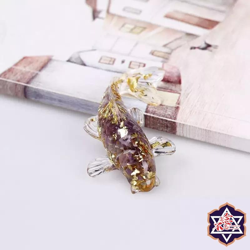 [水晶專賣24h出貨] 天然水晶 水晶小魚擺飾 水晶碎石 擺件 能量 晶石 水晶 風水 財運 魚缸 水晶療癒-細節圖6