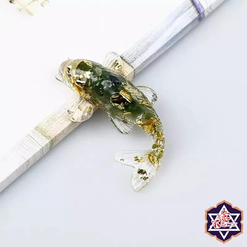 [水晶專賣24h出貨] 天然水晶 水晶小魚擺飾 水晶碎石 擺件 能量 晶石 水晶 風水 財運 魚缸 水晶療癒-細節圖8