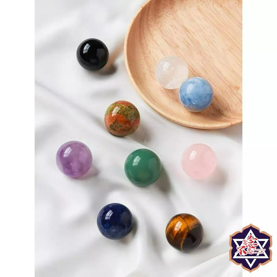 [水晶專賣24h出貨] 天然水晶 2CM 水晶球 擺件 無孔圓珠 圓球 天然珠子  水晶 玉石 風水擺飾 生日禮物-細節圖5