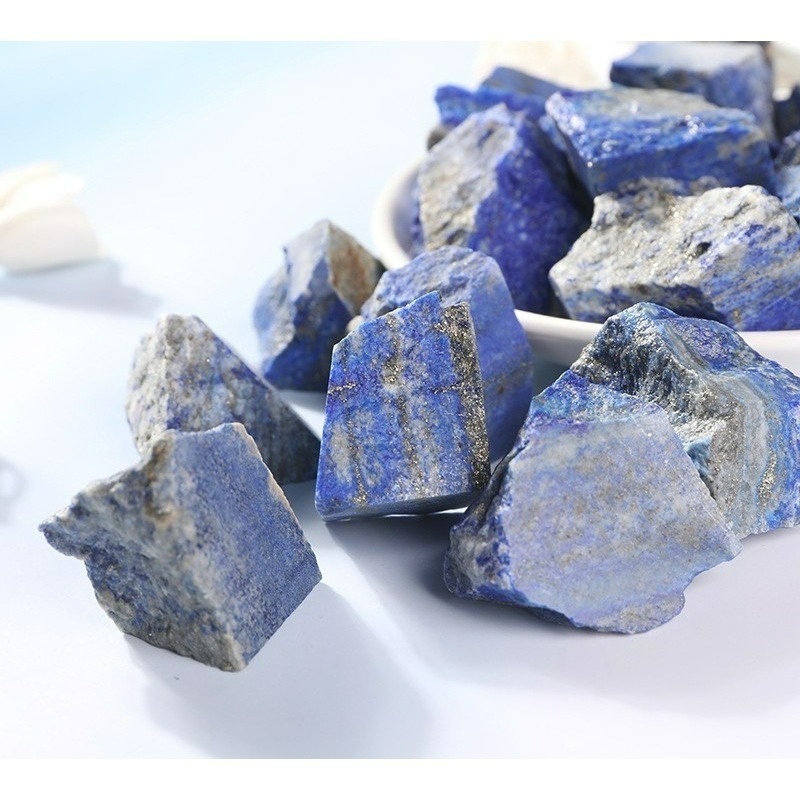 [水晶專賣24h出貨] 天然礦採 水晶原礦 青金石 擴香石 水晶擴香 水晶香薰石 精油擴香 水晶 能量石 風水-細節圖3